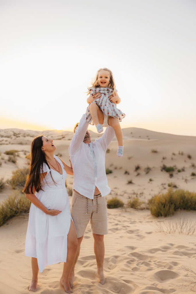 desert session in Abu Dhabi