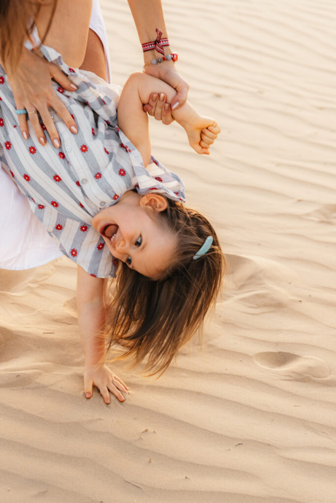 desert session in Abu Dhabi
